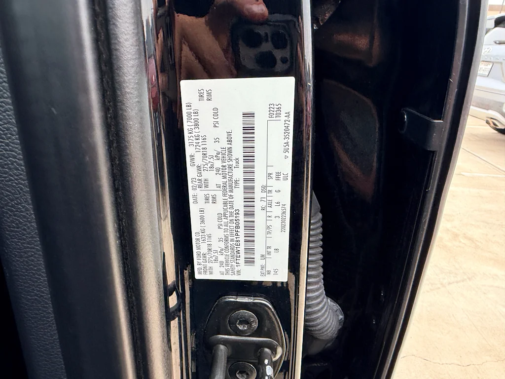 Used 2023 Agate Black Metallic Ford Tremor image 33