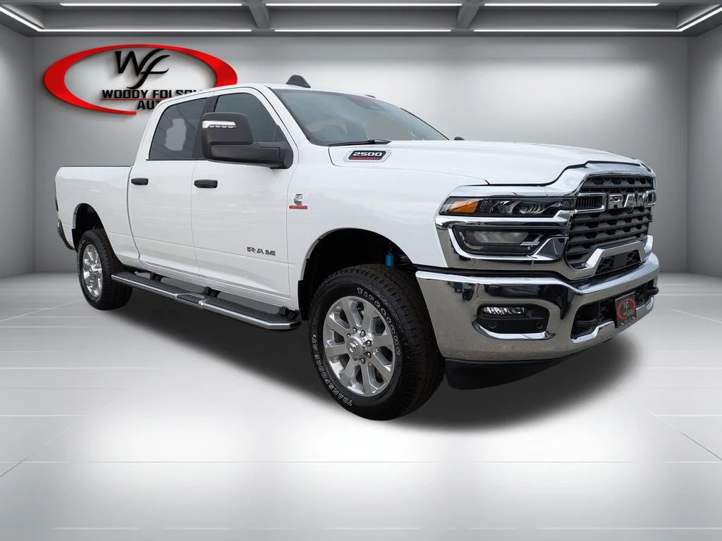 New 2026 Bright White Clear-Coat Exterior Paint RAM Big Horn image 2