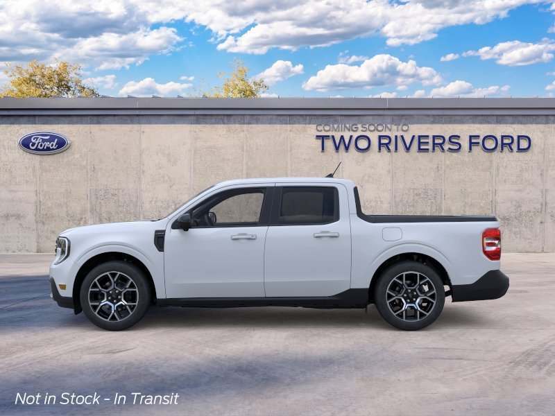 New 2026 Space White Metallic Ford LARIAT image 3