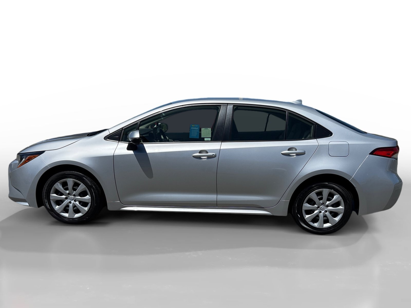 Used 2023 Classic Silver Metallic Toyota LE image 2