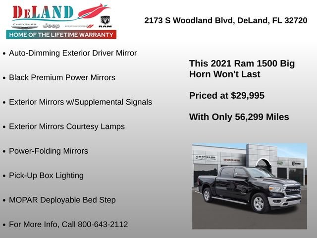 2021 RAM Ram 1500 Pickup Big Horn/Lone Star - Photo 36