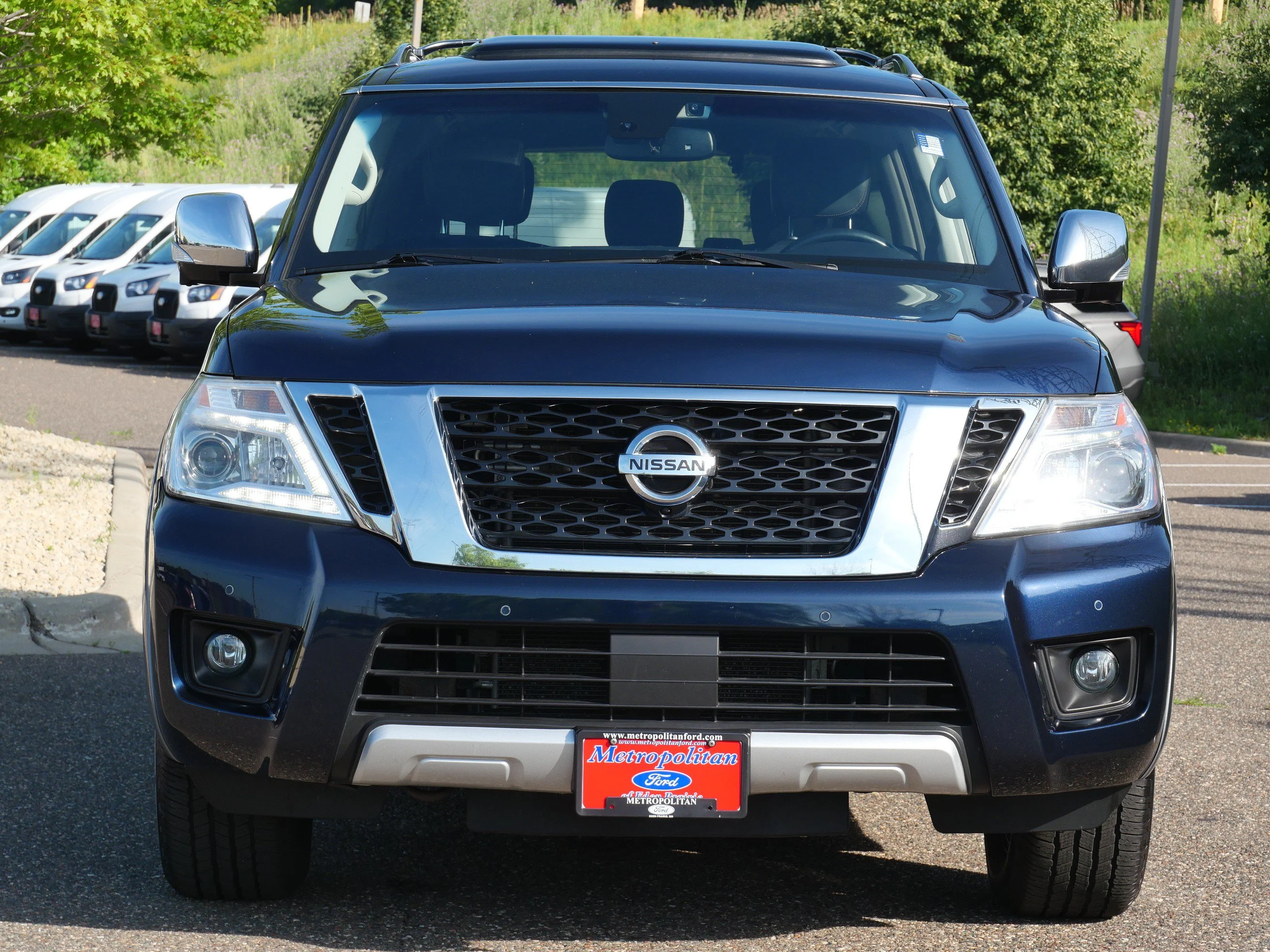 Used 2017 Nissan Armada Platinum with VIN JN8AY2NC9H9506045 for sale in Eden Prairie, Minnesota