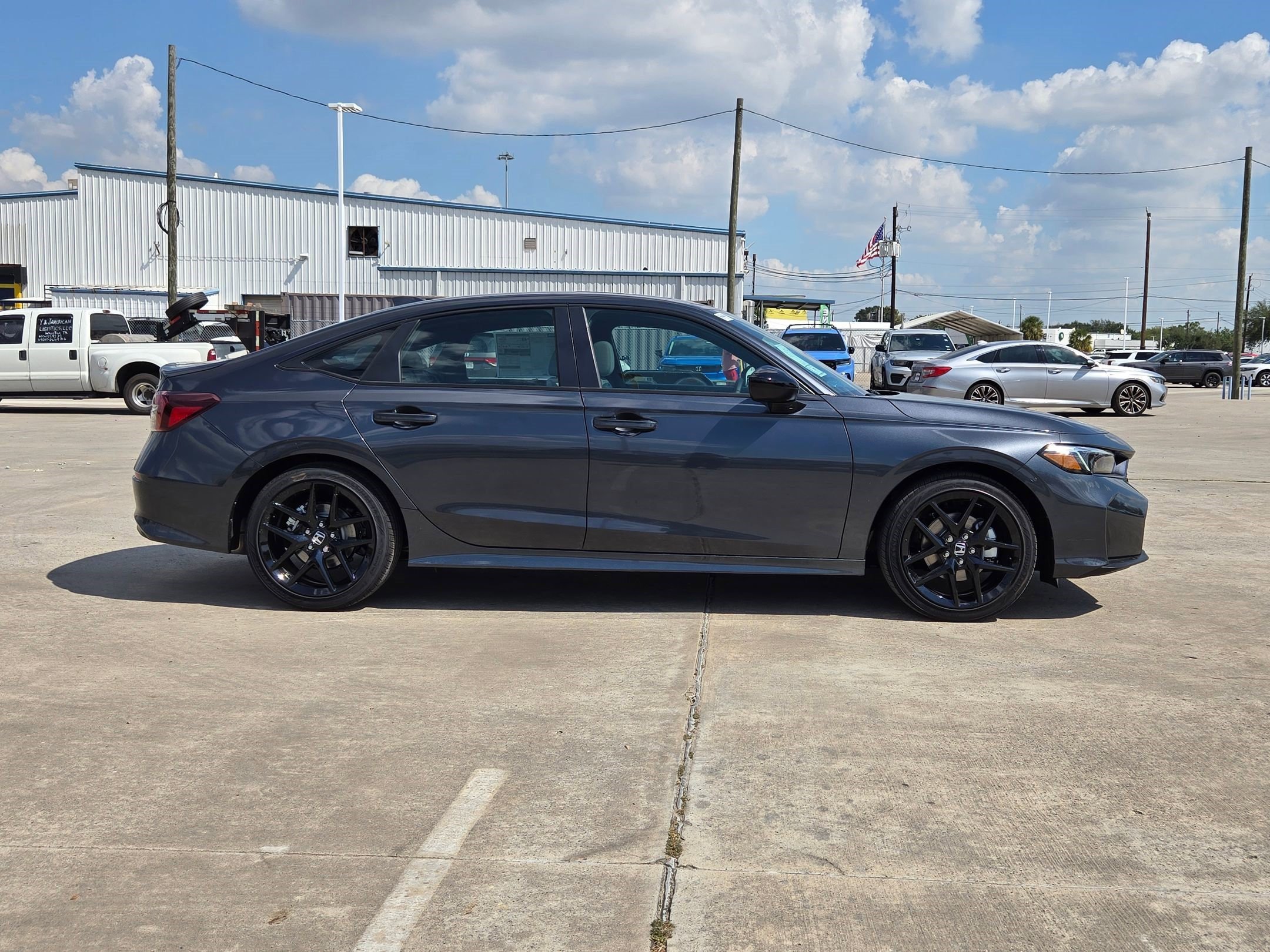 New 2026 Meteorite Gray Metallic Honda Sport image 3