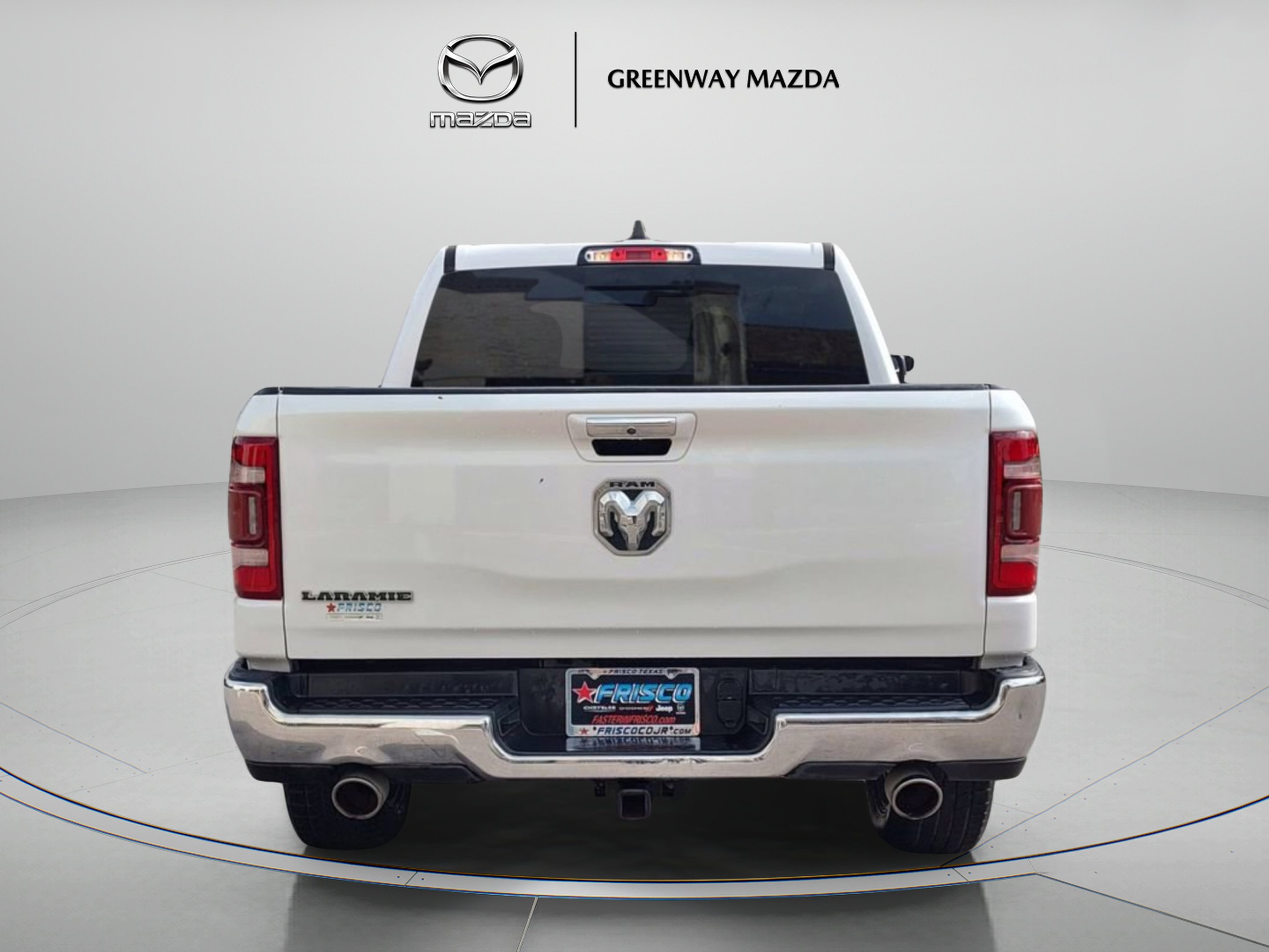 Used 2021 Ivory White Tri-Coat Pearlcoat Ram Laramie image 6