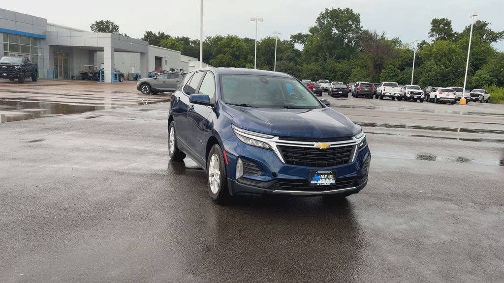 Certified Used 2023 Blue Glow Metallic Chevrolet LT image 3