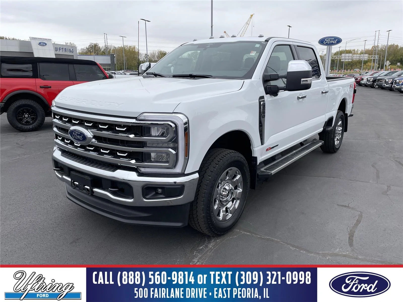 New 2026 Oxford White Ford LARIAT image 1