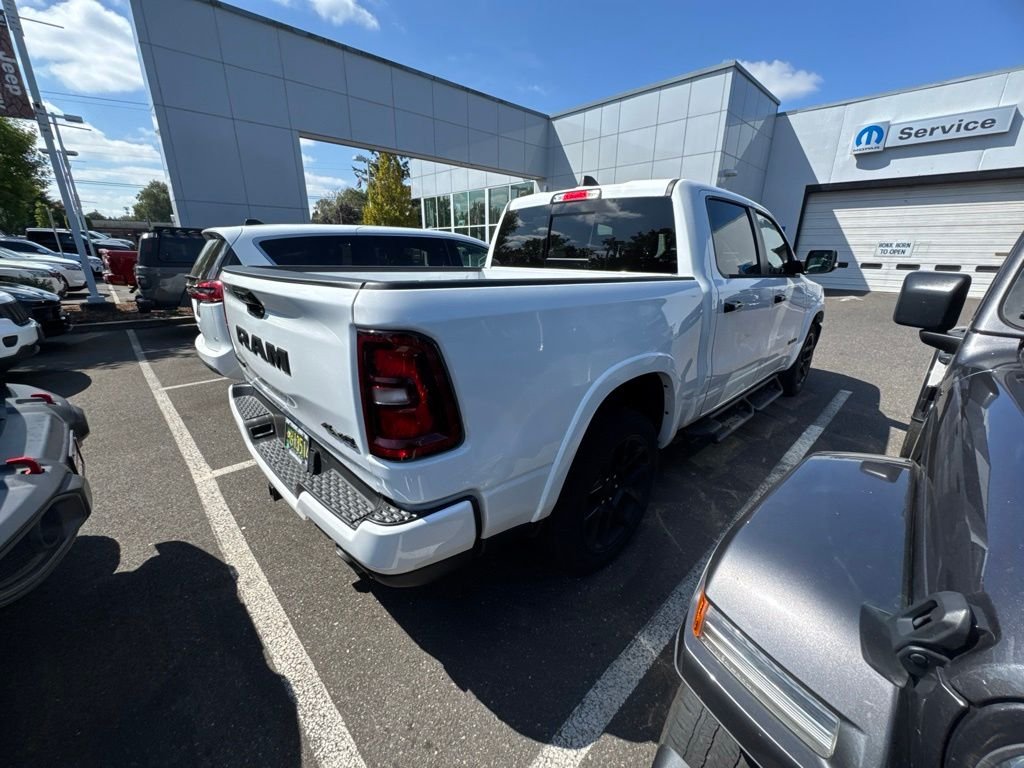 Used 2025 Bright White Clearcoat Ram Laramie image 3