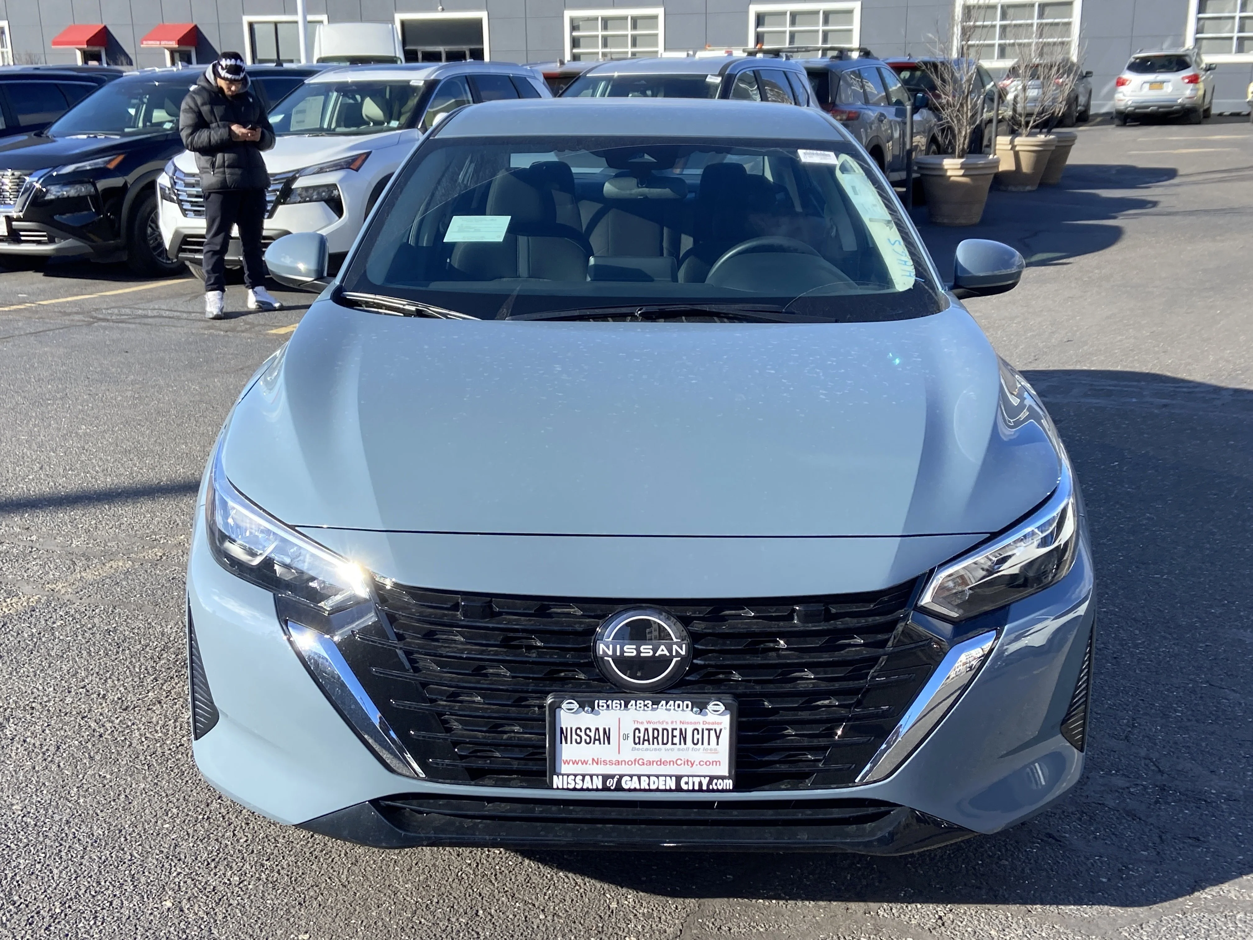 New 2025 Atlantic Gray Metallic Nissan SV image 2