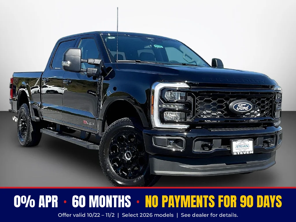 New 2027 Agate Black Metallic Ford F-350® XLT image 1