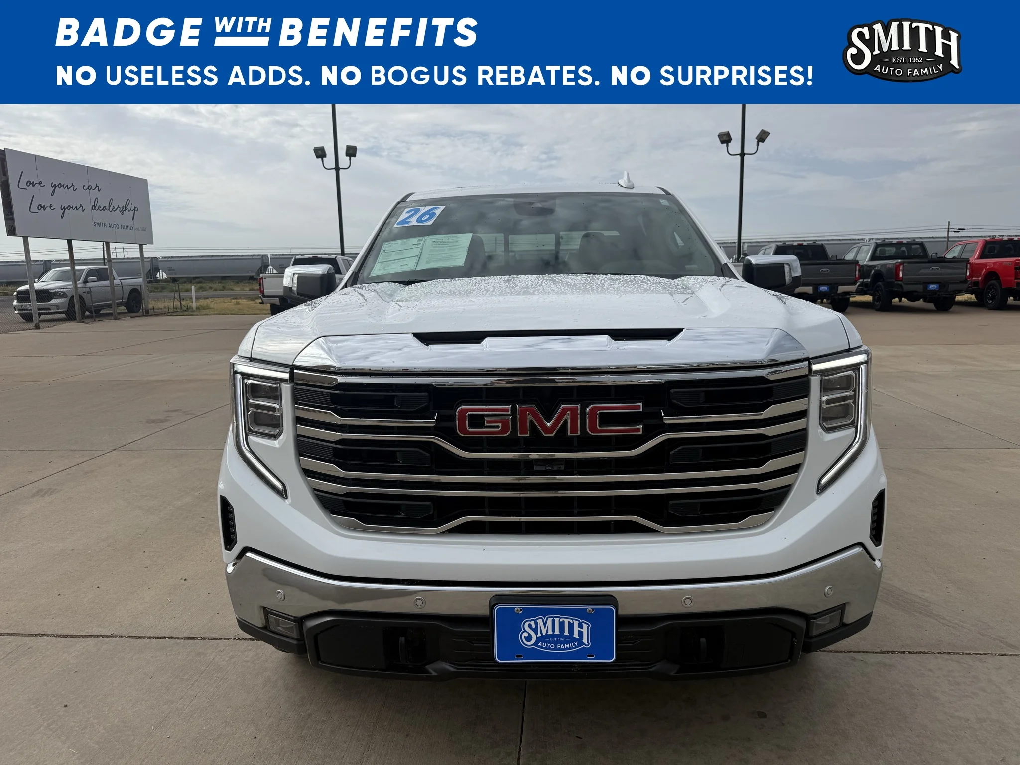 Certified Used 2026 Summit White GMC SLT image 9