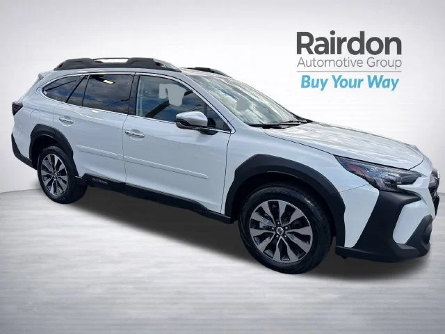 Used 2025 Crystal White Pearl Subaru Touring image 1