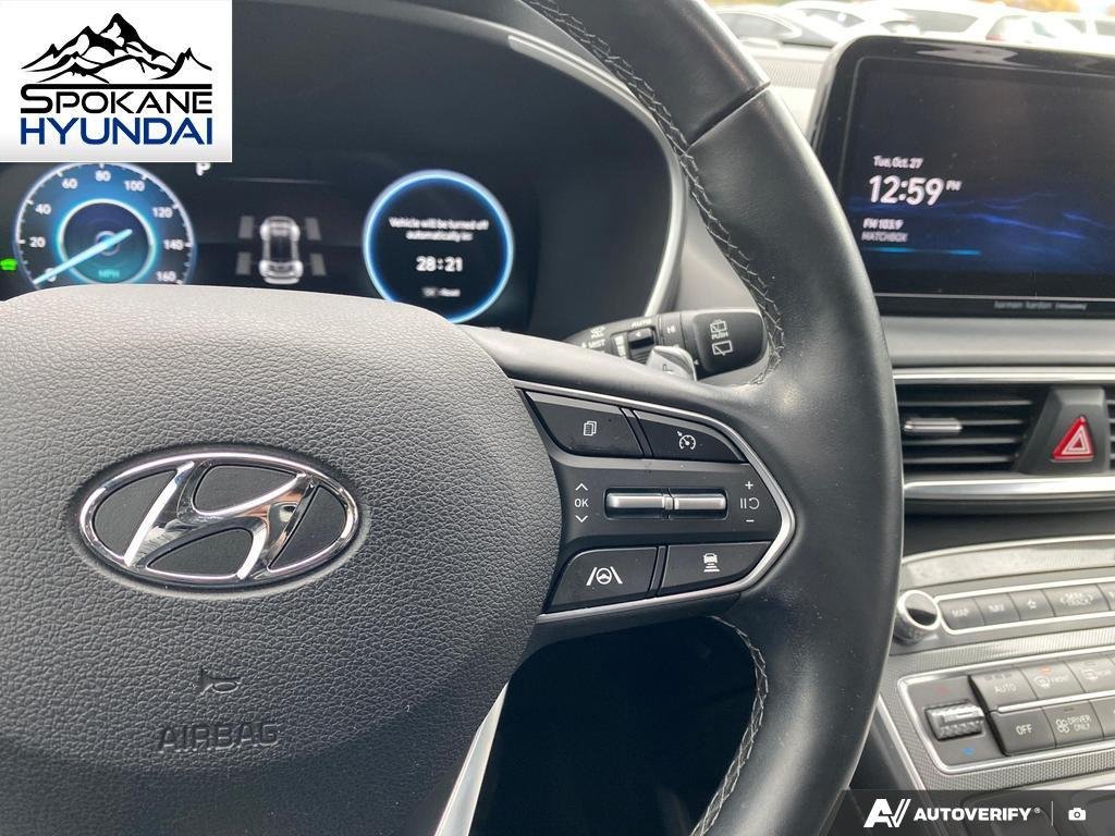 Certified Used 2022 Lagoon Blue Hyundai Limited image 19