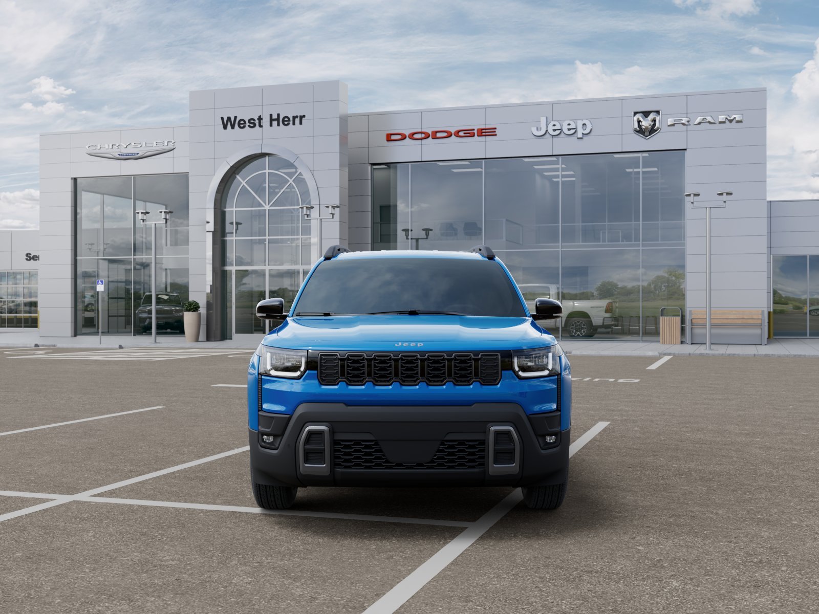 New 2026 Hydro Blue Pearl-Coat Exterior Paint Jeep Limited image 32