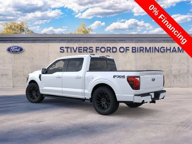 New 2026 Star White Metallic Tri-Coat Ford Lariat® image 5