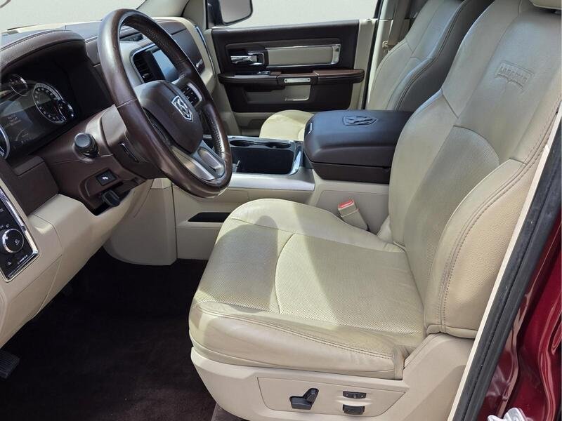 Certified Used 2017 Red RAM LARAMIE 4X4 CREW CAB 5
