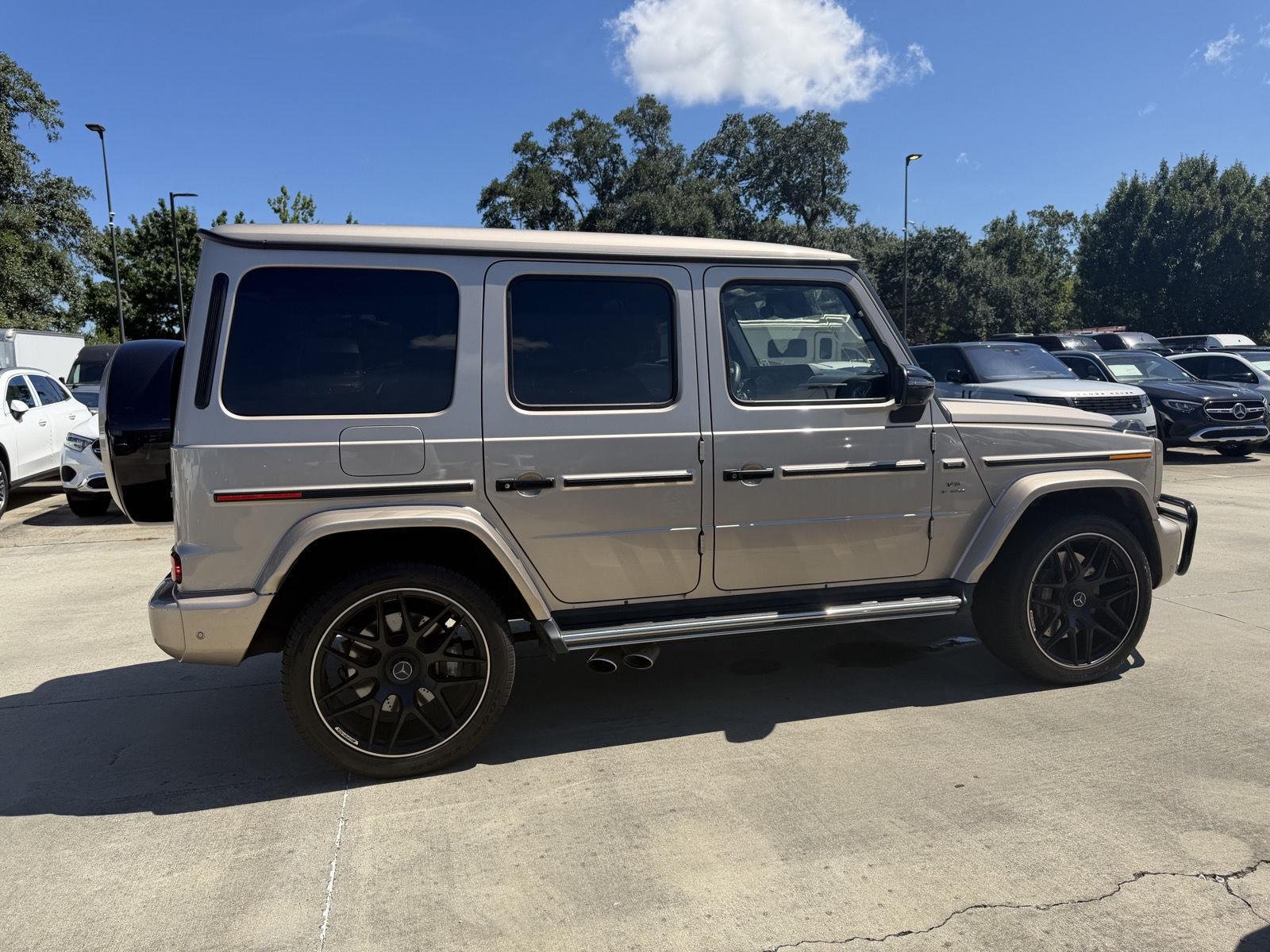 Certified Used 2025 MANUFAKTUR Desert Silver metallic Mercedes-Benz AMG® G 63 image 27