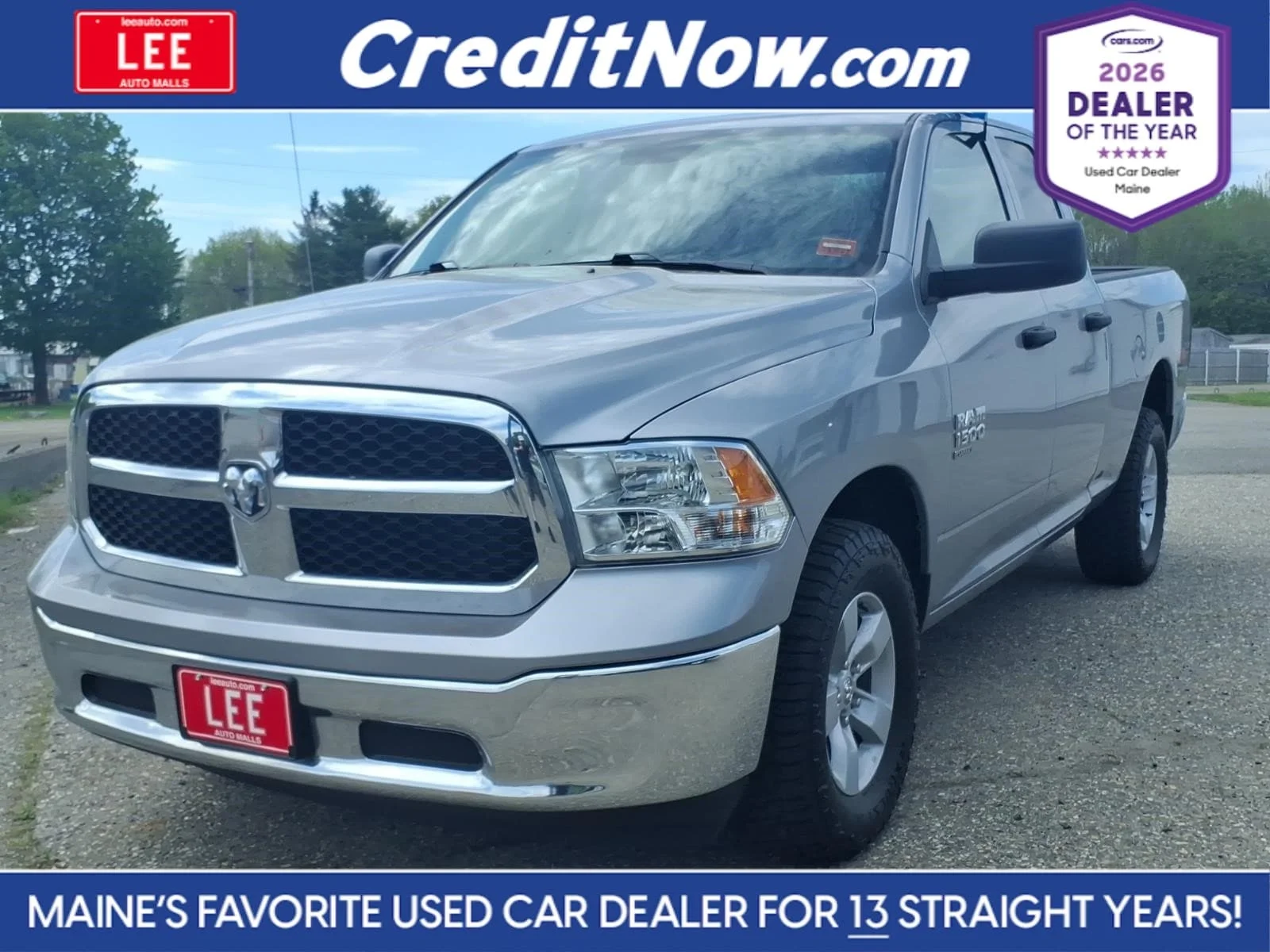 Used 2024 Billet Silver Metallic Ram SLT image 1