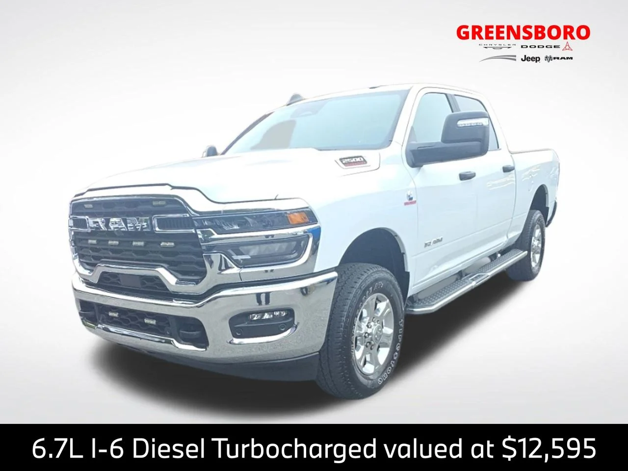 Used 2025 White Ram Big Horn image 1