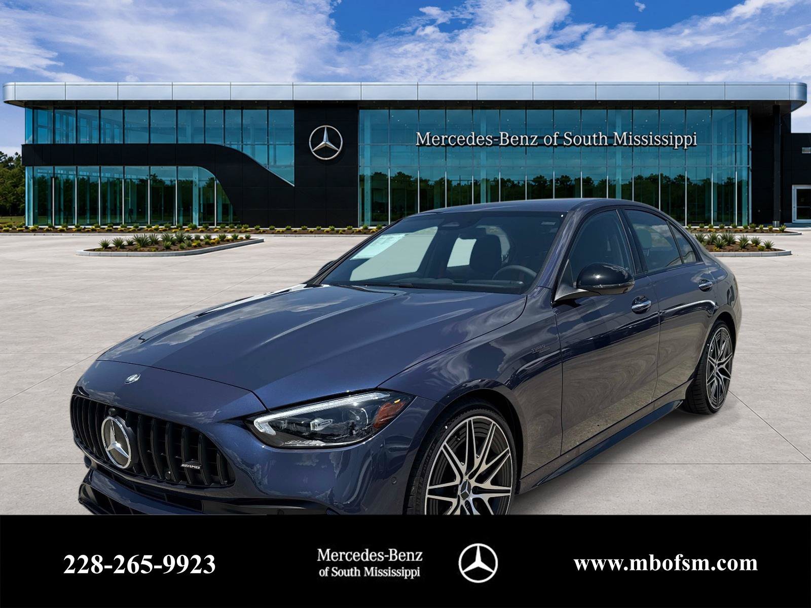 New 2026 Blue Mercedes-Benz C 43 AMG® image 1