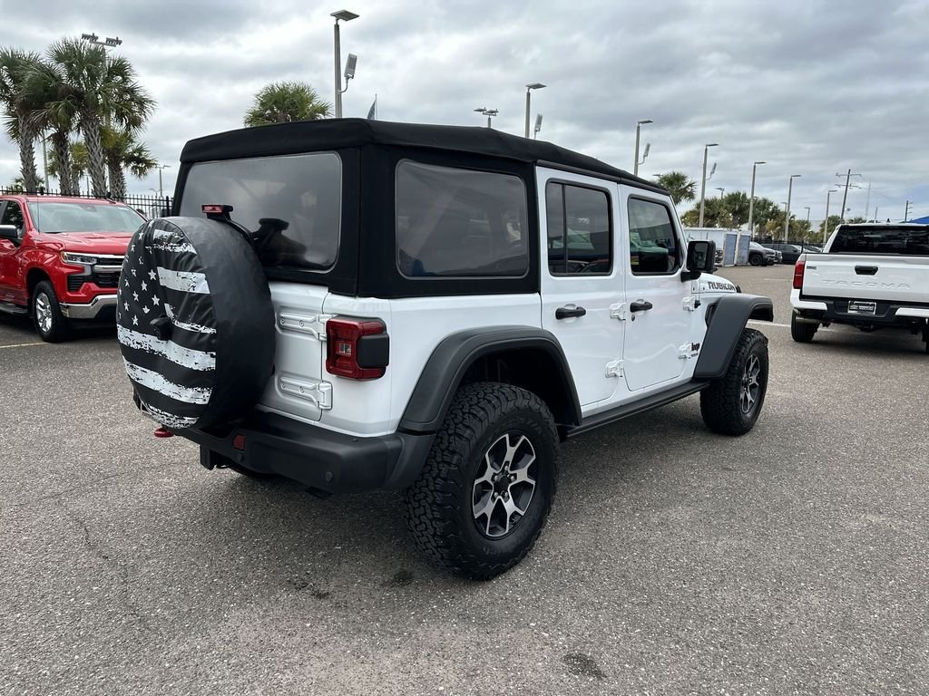 Used 2021 White Jeep Unlimited Rubicon image 16