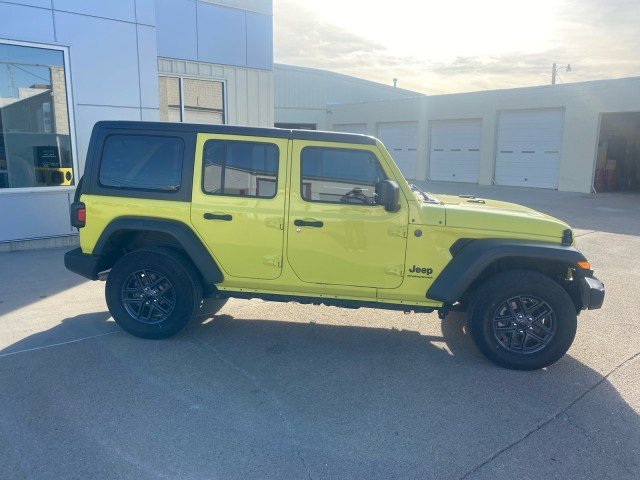 Used 2024 Jeep Wrangler 4-Door Sport RHD with VIN 1C4PJXKN5RW177067 for sale in Kansas City