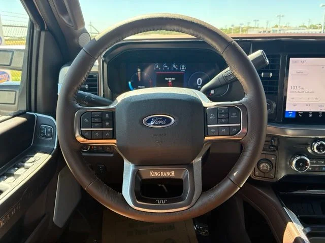 New 2026 Star White Metallic Tri-Coat Ford King Ranch image 13