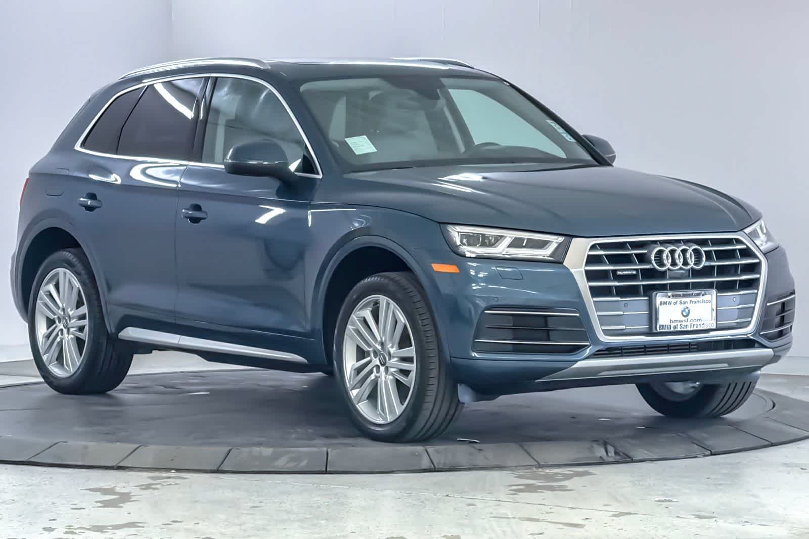 Used 2018 Blue Audi Tech Prestige image 9