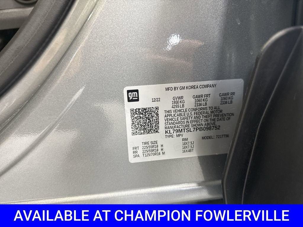 Used 2023 Sterling Gray Metallic Chevrolet RS image 35