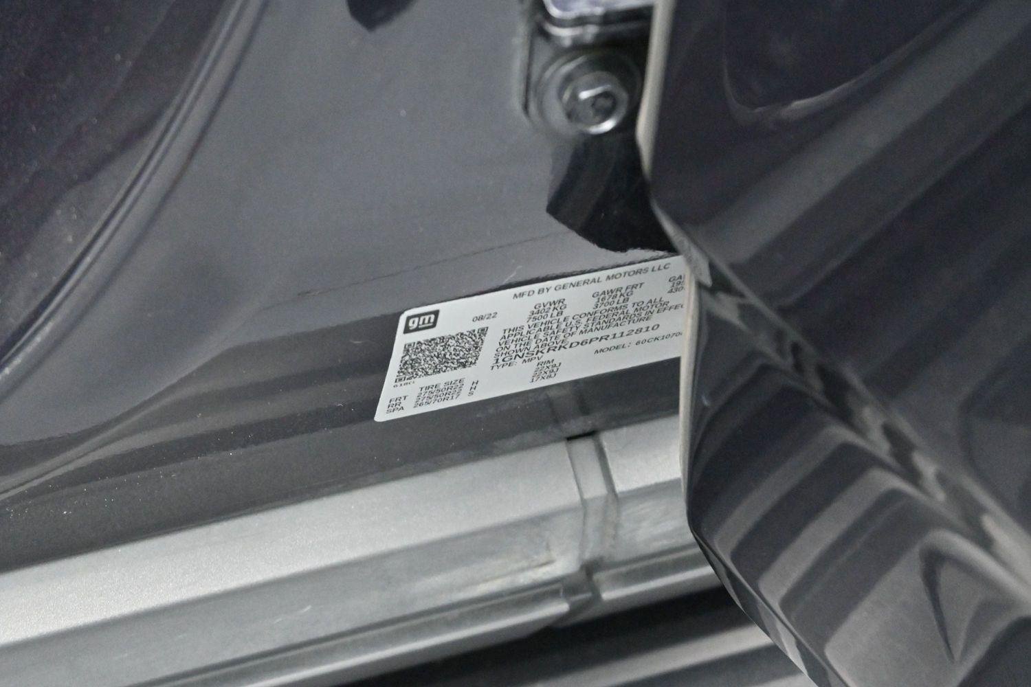 Used 2023 Dark Ash Metallic Chevrolet RST image 45