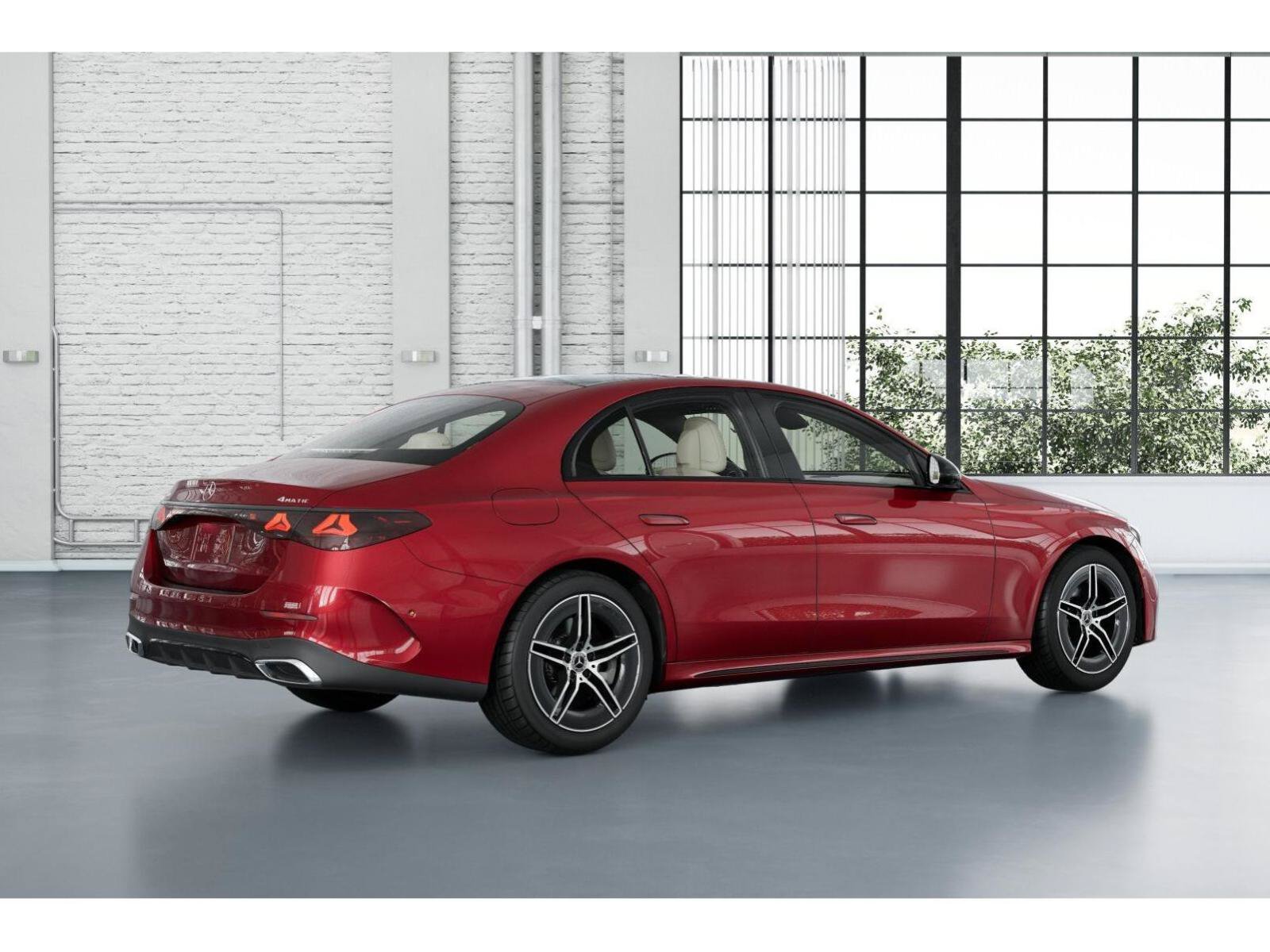 New 2027 MANUFAKTUR Patagonia Red Metallic Mercedes-Benz E 450 4MATIC® Sedan image 20