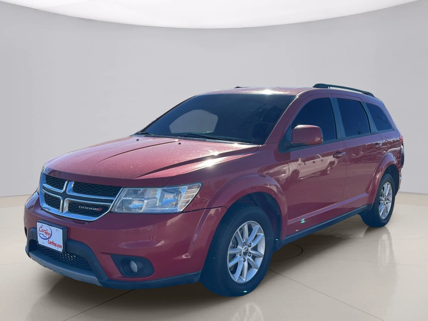 Used 2014 Red Dodge SXT image 2