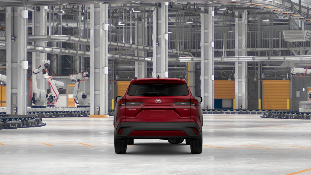 New 2026 Soul Red Crystal Toyota XLE image 8