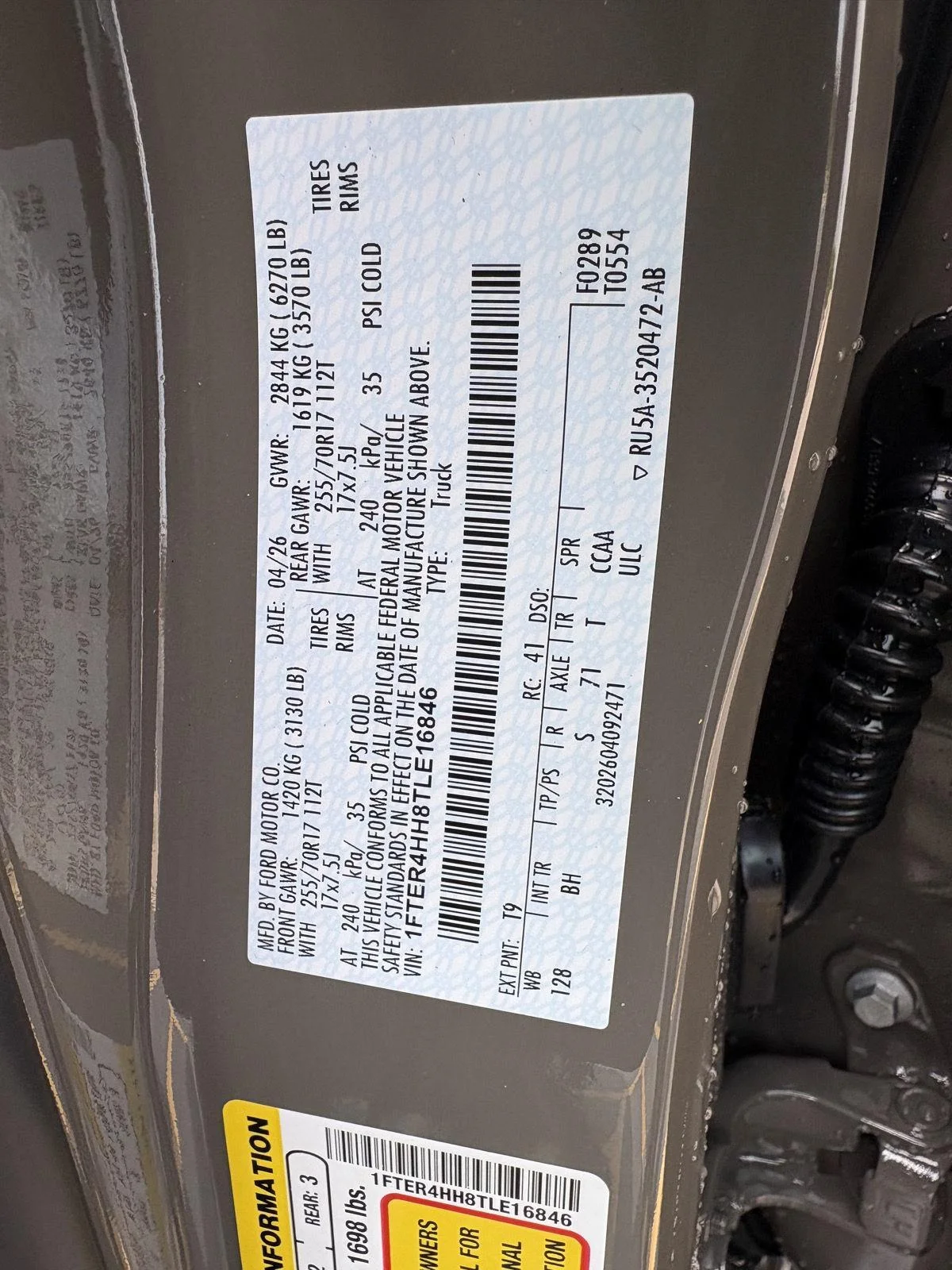 New 2026 Marsh Gray Ford XLT image 18