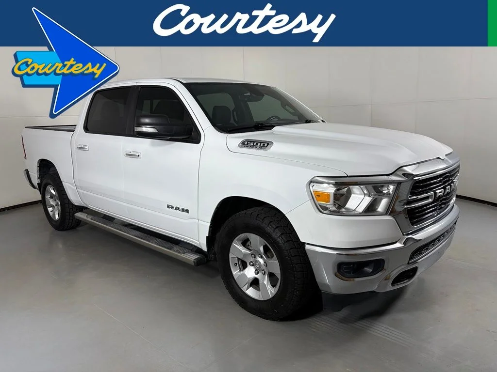 Used 2019 White Ram Big Horn/Lone Star image 1
