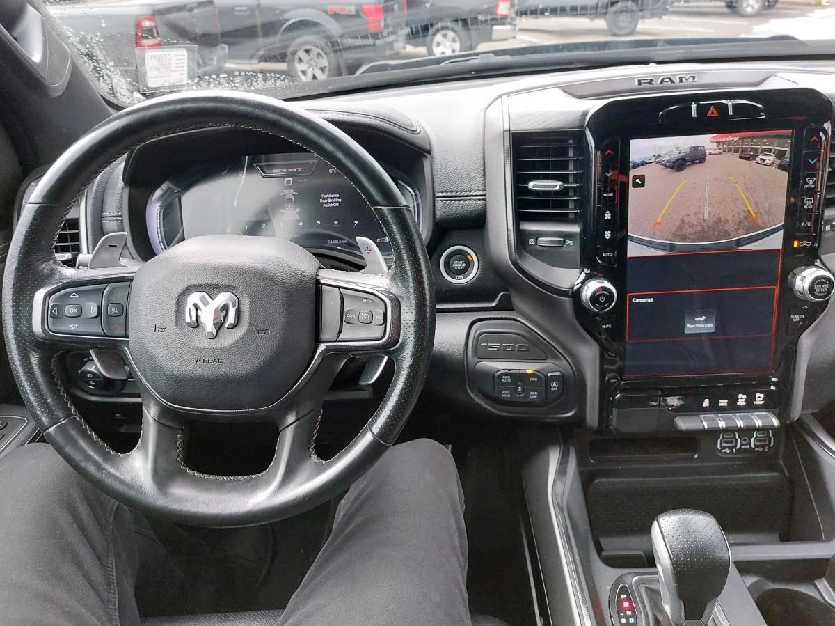 Used 2023 White RAM Sport 4x4 Crew Cab 5