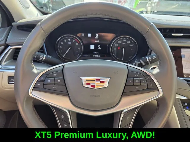 Used 2021 Blue Cadillac Premium Luxury image 26