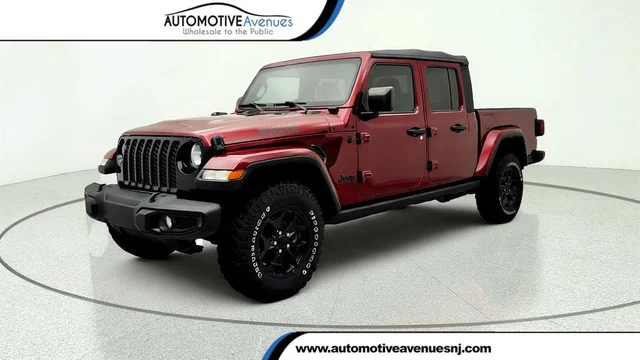 2021 Jeep Gladiator Willys Sport 4x4 w/ Trailer Tow Package