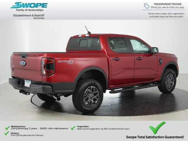 New 2026 Ruby Red Metallic Tinted Clearcoat Ford XLT image 34