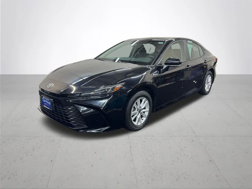 Used 2025 Black Toyota LE image 2