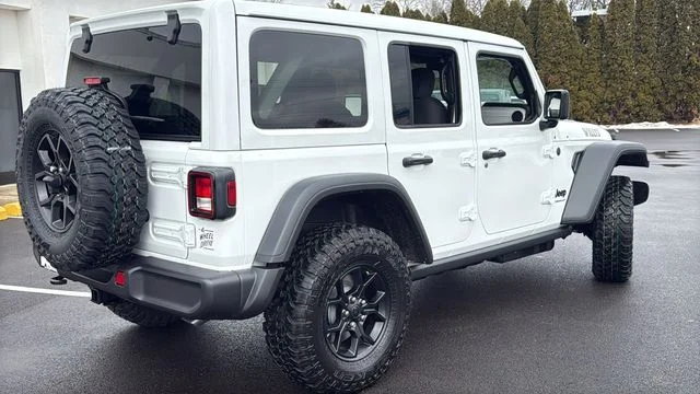 New 2026 Bright White Clear-Coat Exterior Paint Jeep Willys image 3