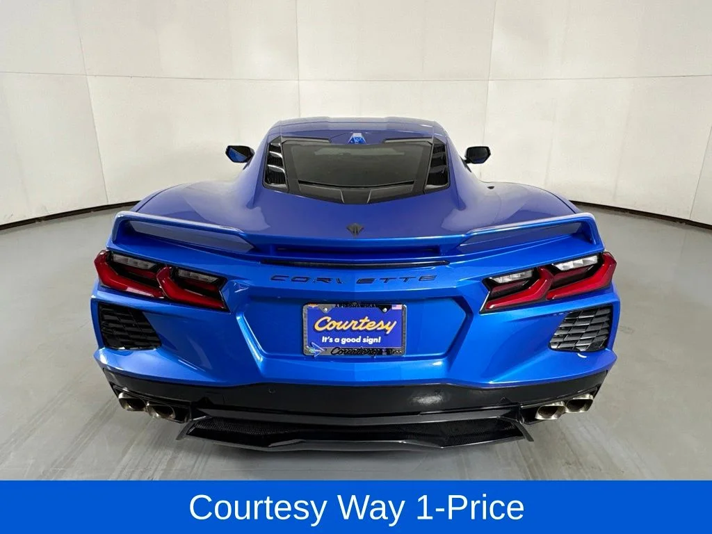Used 2024 Blue Chevrolet Stingray image 8