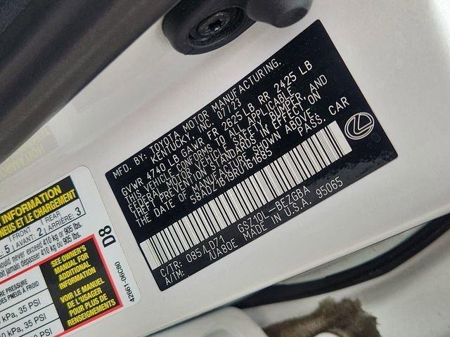 Used 2024 White Lexus ES 350 image 33