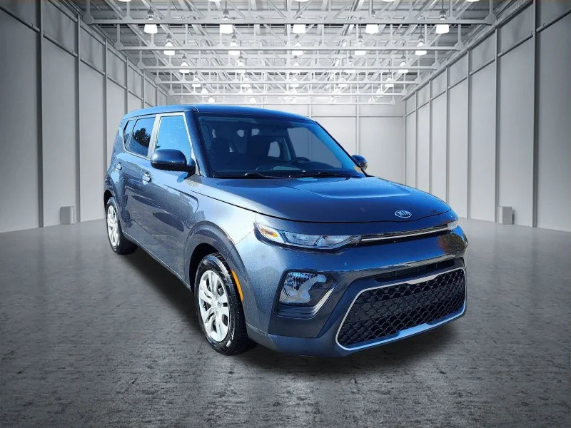 Used 2021 Gray Kia LX image 3