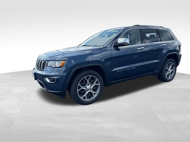 Used 2021 Blue Jeep Limited image 1