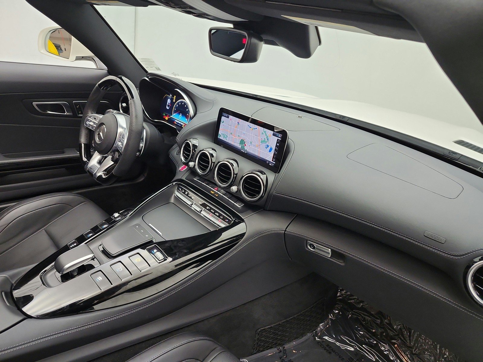Certified Used 2021 designo Diamond White Mercedes-Benz AMG® GT Roadster image 17