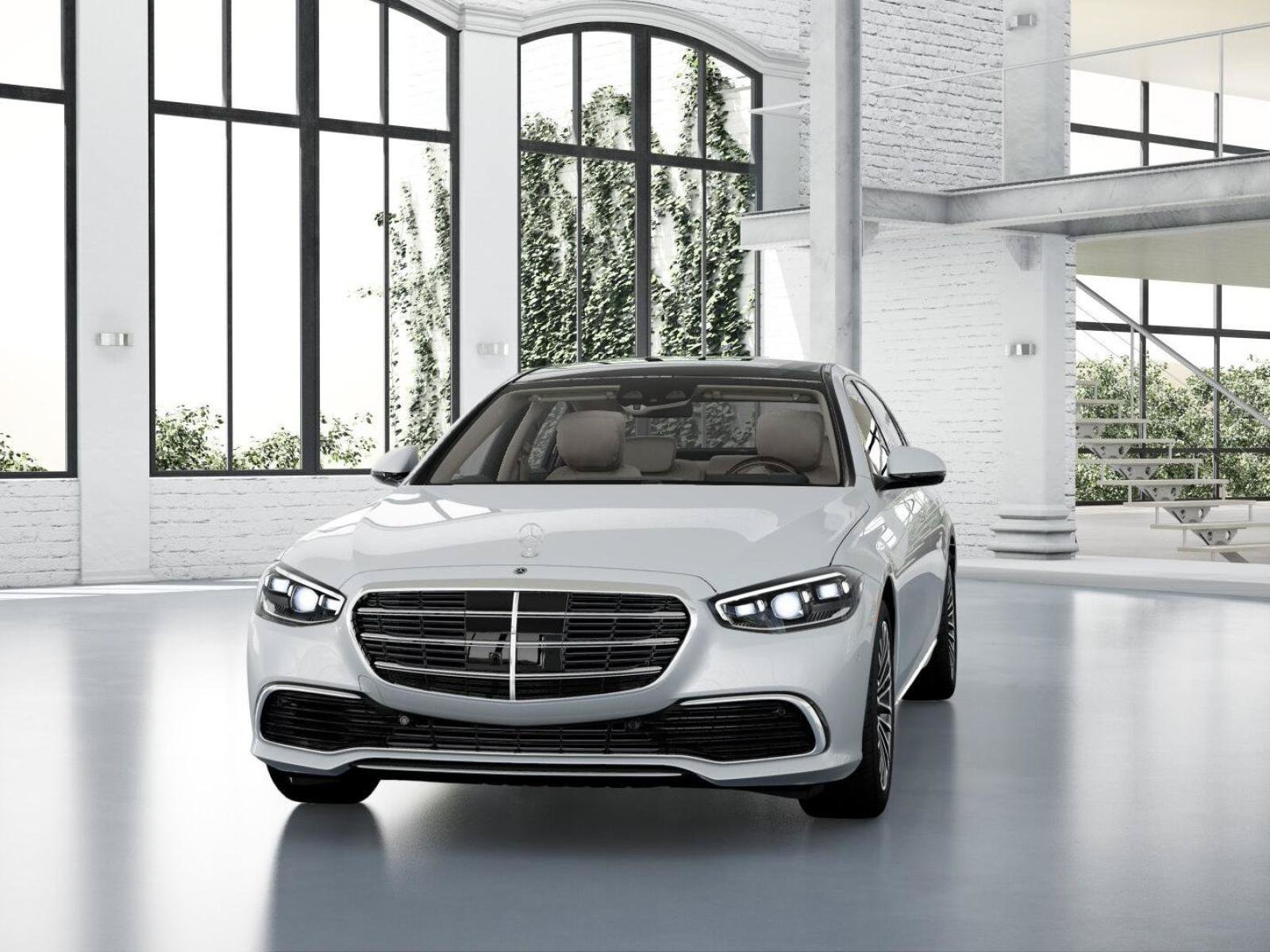 New 2026 MANUFAKTUR Moonlight White Metallic Mercedes-Benz S 580 image 55