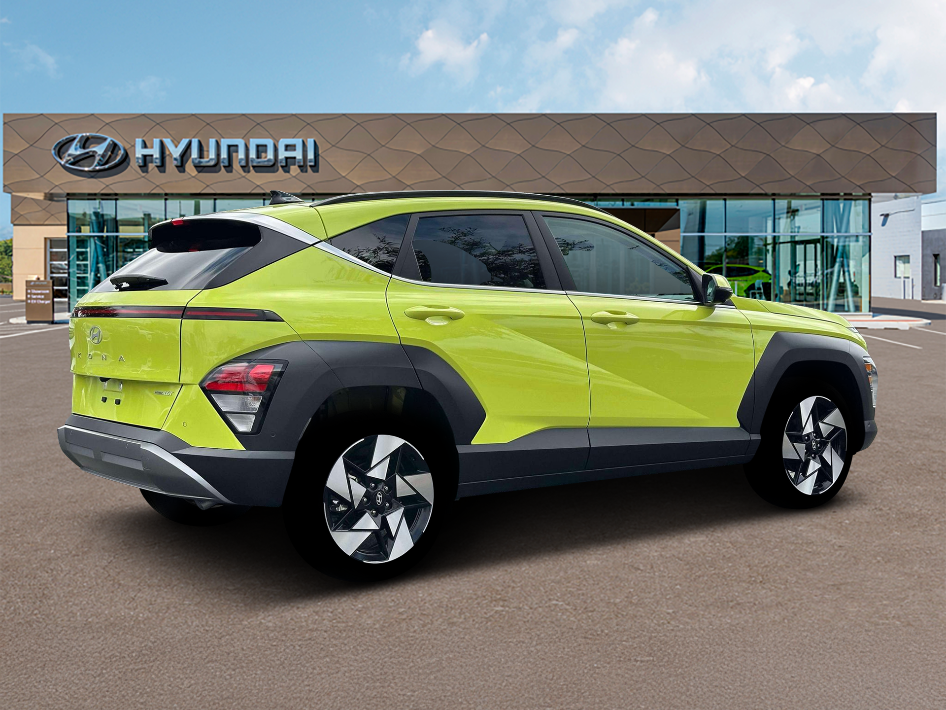 New 2026 Yellow Hyundai Limited AWD image 8