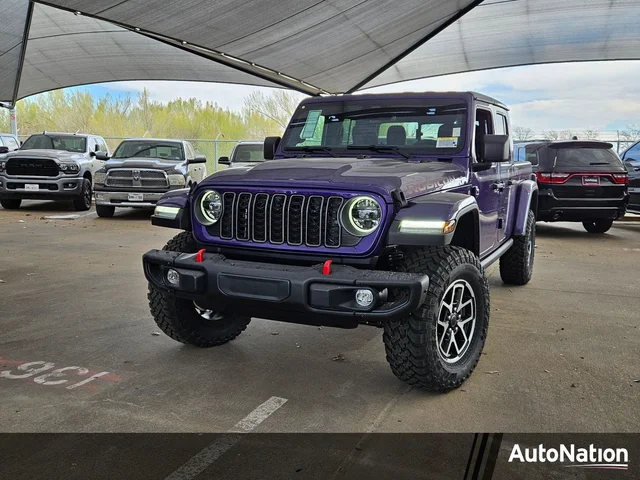 New 2026 Jeep Gladiator Rubicon X Four Wheel Drive Crew Cab Pickup