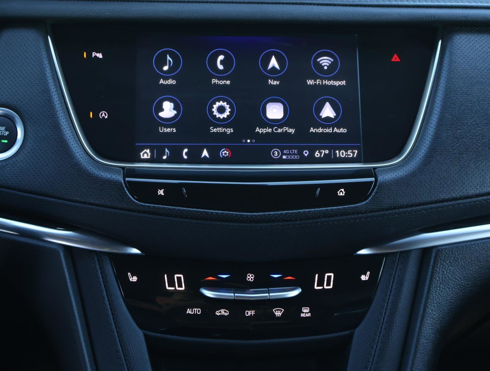 Used 2025 Stellar Black Metallic Cadillac Premium Luxury image 14