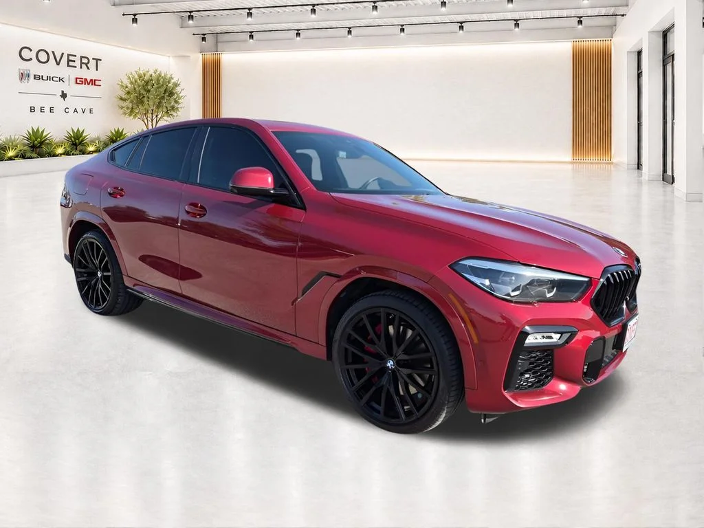 Used 2021 Red BMW xDrive40i image 1